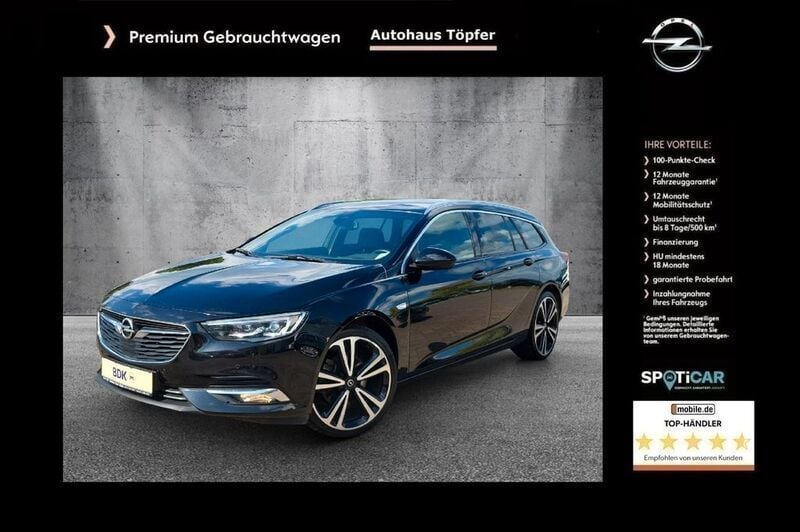 Schwarz Gebraucht 2019 Opel Insignia Exklusiv Kombi | 20.950 € (Teuer) - Bild 1/4