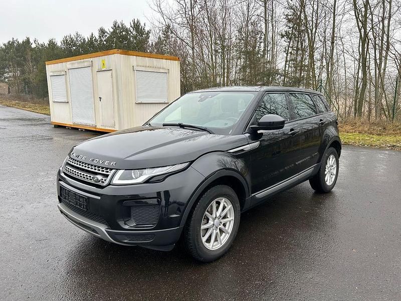 Schwarz Gebraucht 2018 Land Rover Range Rover evoque Pure SUV | 13.200 € (Teuer) - Bild 1/4