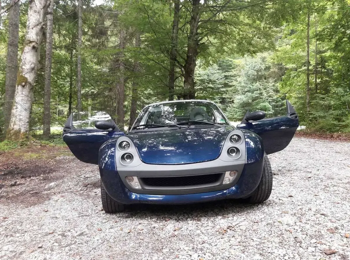 Gebraucht Smart Roadster 107 PS (78 kW) 2005 Blau Cabrio
