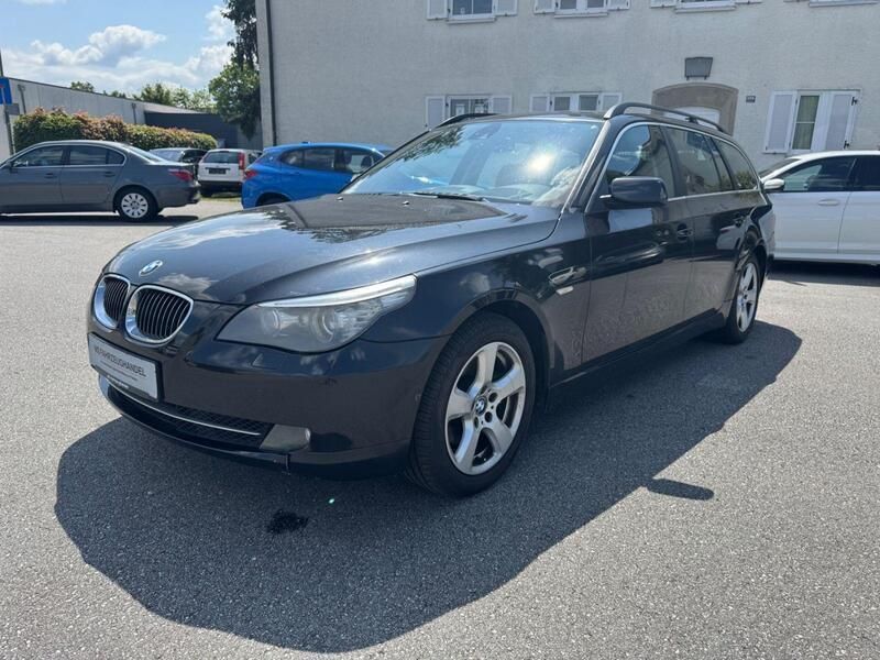 Schwarz Gebraucht 2008 BMW 530 Advantage Kombi | 4.990 € (Fairer Preis) - Bild 1/4