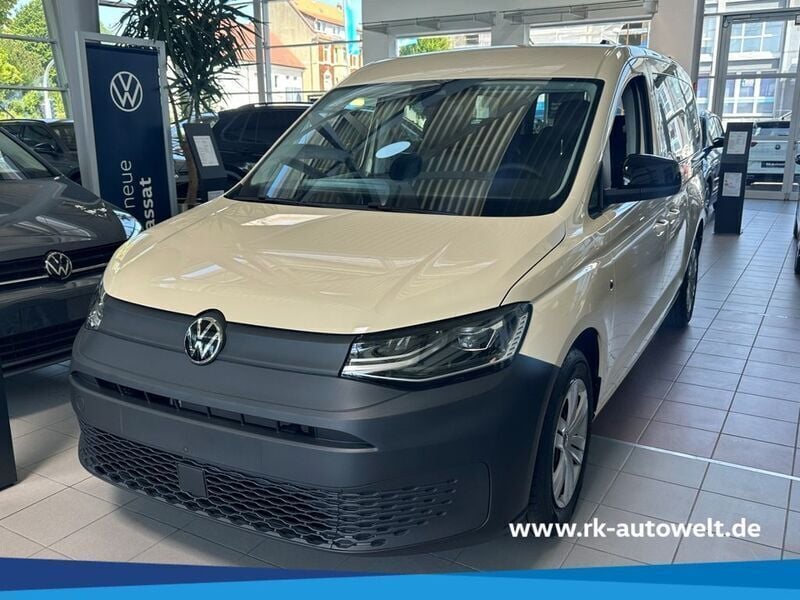 Beige Neu 2025 VW Caddy Maxi Basis Van / Kleinbus | 50.044 € - Bild 1/4