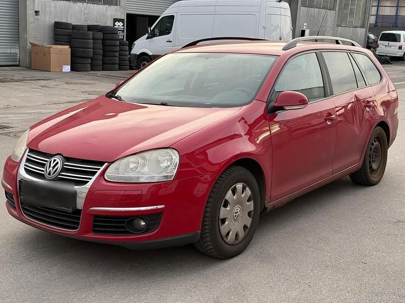 Rot Gebraucht 2007 VW Golf V Kombi | 850 € (Superpreis) - Bild 1/4