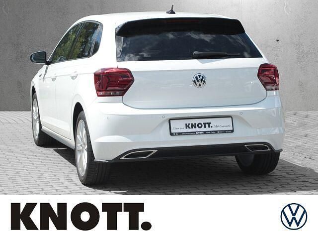 Gebraucht VW Polo Highline 95 PS (69 kW) 2019 Weiß Kleinwagen