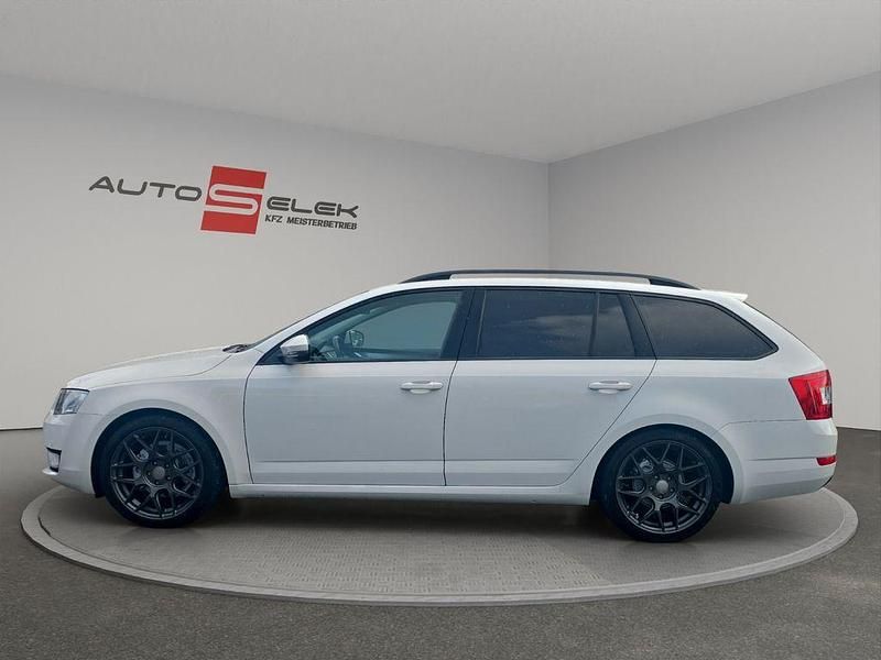 Gebraucht Skoda Octavia Ambition 140 PS (102 kW) 2014 Weiß Kleinwagen