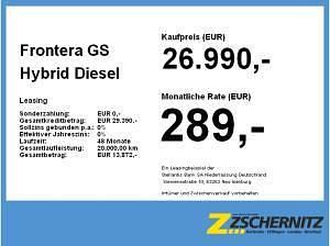 Neu Opel Frontera 110 PS (80 kW) 2026 Schwarz (diamant schwarz) SUV