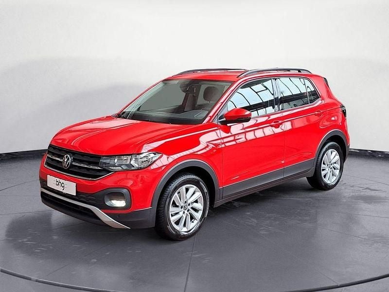 Rot Gebraucht 2021 VW T-Cross Life SUV | 17.330 € (Fairer Preis) - Bild 1/4