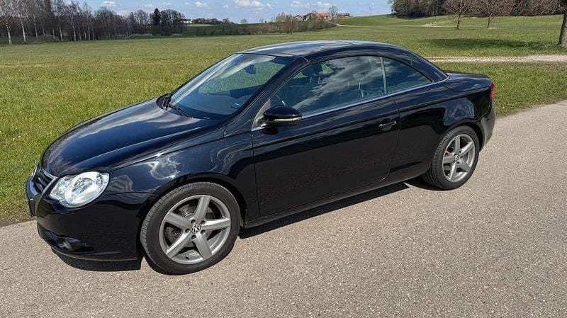 Gebraucht VW Eos 200 PS (147 kW) 2009 Schwarz Cabrio