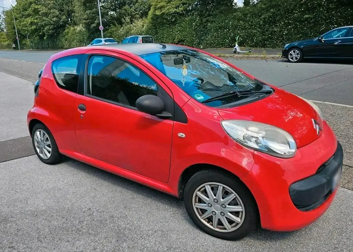 Gebraucht Citroën C1 68 PS (50 kW) 2007 Rot Kleinwagen