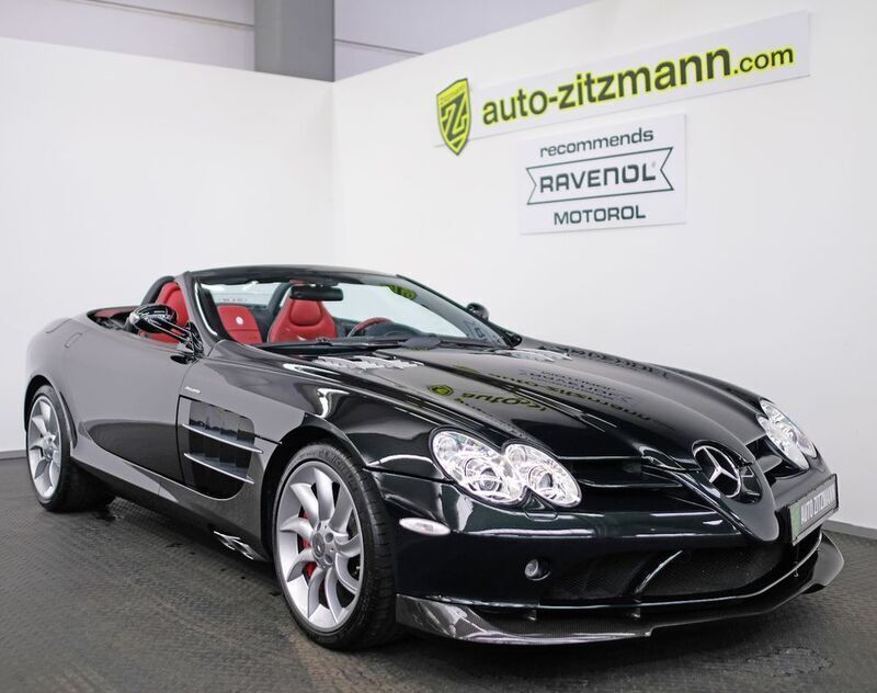 Crystal picotit black Gebraucht 2008 Mercedes SLR McLaren Cabrio | 377.770 € - Bild 1/4