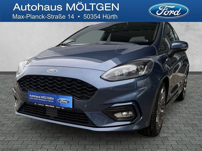 Blau Gebraucht 2021 Ford Fiesta ST-Line X Kleinwagen | 14.490 € (Guter Preis) - Bild 1/4