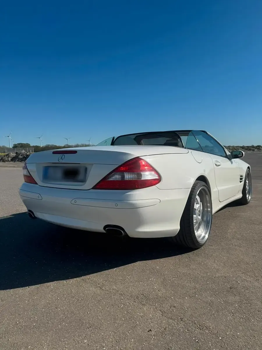 Gebraucht Mercedes SL350 272 PS (200 kW) 2008 Weiß Cabrio