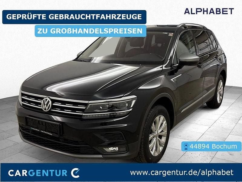 Gebraucht VW Tiguan Allspace Comfortline 150 PS (110 kW) 2021 Schwarz SUV