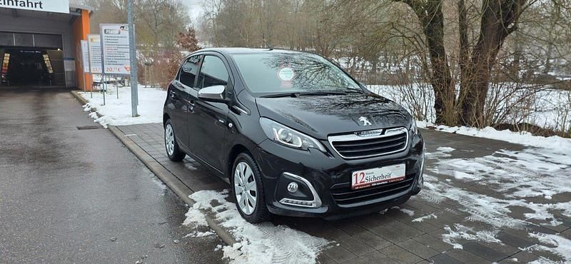 Gebraucht Peugeot 108 Style 72 PS (52 kW) 2020 Schwarz Kleinwagen
