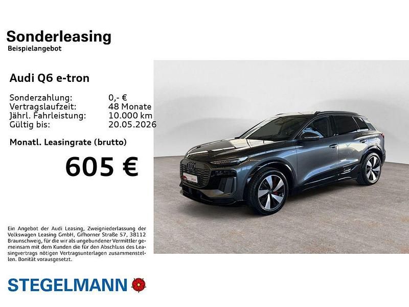 Gebraucht Audi Q6 e-tron S-Line 185 kW (252 PS) 2025 Grau SUV