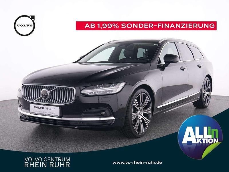 Schwarz onyx black / metallic Gebraucht 2023 Volvo V90 Ultimate Kombi | 49.890 € (Teuer) - Bild 1/2