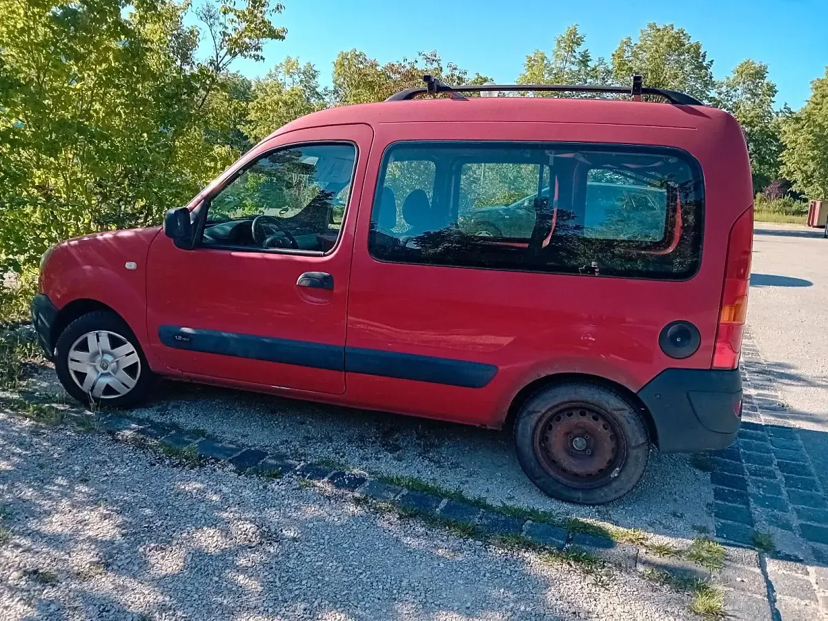 Gebraucht Renault Kangoo 75 PS (55 kW) 2007 Rot Van / Kleinbus