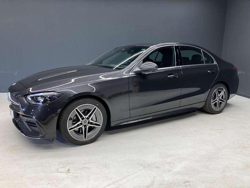 Metalliclack graphitgrau Gebraucht 2024 Mercedes C300 AMG Limousine | 49.950 € (Teuer) - Bild 1/4