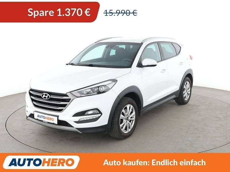 Weiß Gebraucht 2017 Hyundai Tucson Advantage SUV | 14.620 € (Fairer Preis) - Bild 1/3