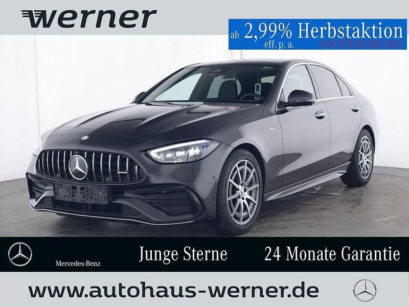 Lack graphitgrau Gebraucht 2024 Mercedes C43 AMG AMG Limousine | 56.865 € (Superpreis) - Bild 1/4