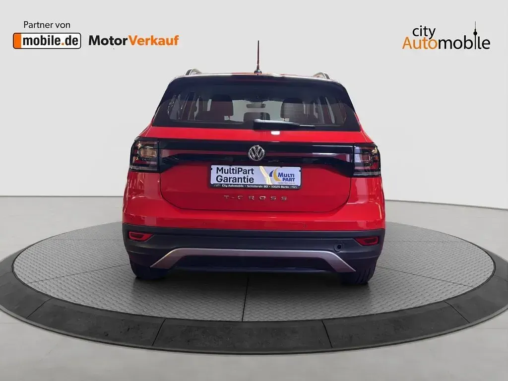 Używany VW T-Cross 95 KM (69 kW) 2019 Czerwony SUV