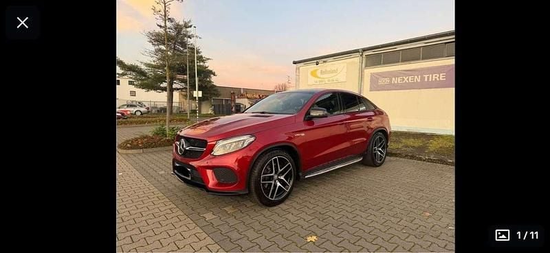 Gebraucht Mercedes GLE350 AMG line 258 PS (189 kW) 2016 Rot Coupé