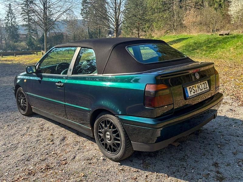 Gebraucht VW Golf Cabriolet 101 PS (74 kW) 1997 Grün Cabrio