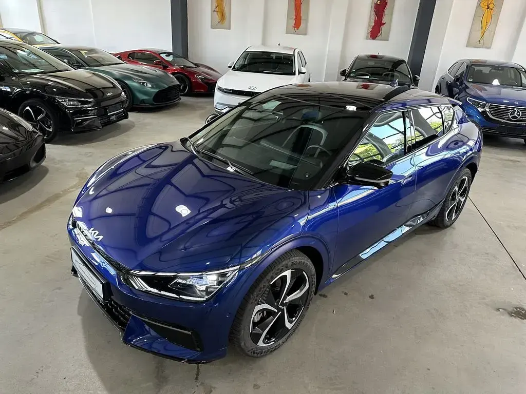 Gebraucht Kia EV6 GT-Line 167 kW (228 PS) 2024 Yacht blau SUV
