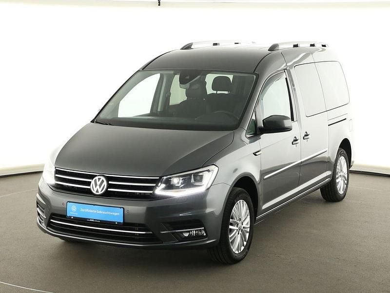 Gebraucht VW Caddy Maxi Highline 102 PS (75 kW) 2020 Indiumgrau metallic Van / Kleinbus