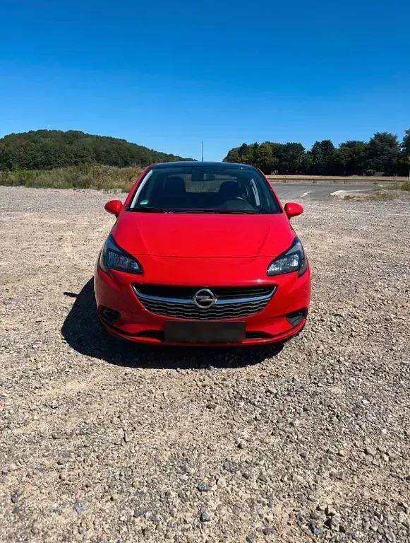 Gebraucht Opel Corsa 90 PS (66 kW) 2015 Rot Kleinwagen