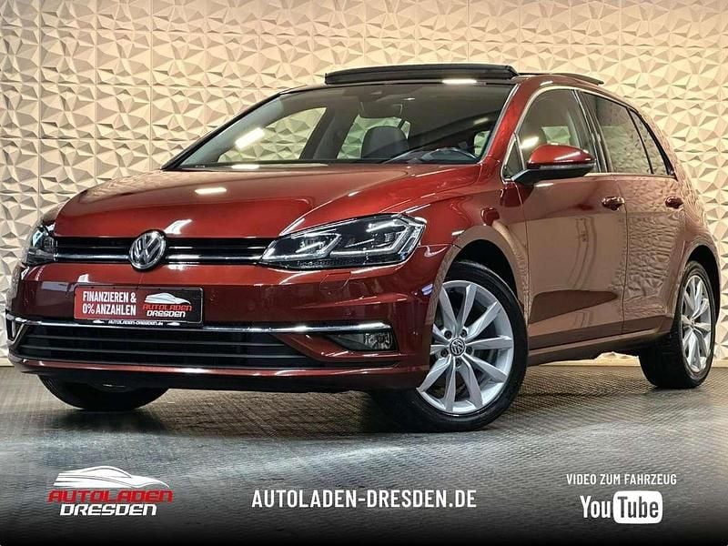 Gebraucht VW Golf VII Highline 150 PS (110 kW) 2019 Rot Limousine
