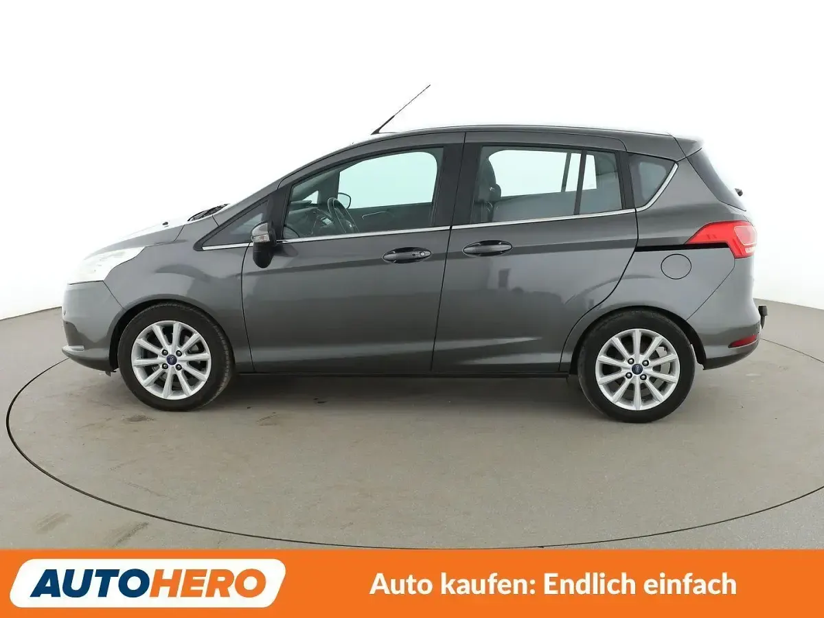 Brugt Ford B-MAX Titanium 105 HK (77 kW) 2016 Grå MPV