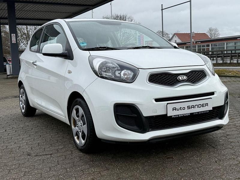 Gebraucht Kia Picanto Edition 7 67 PS (49 kW) 2014 Weiß Kleinwagen