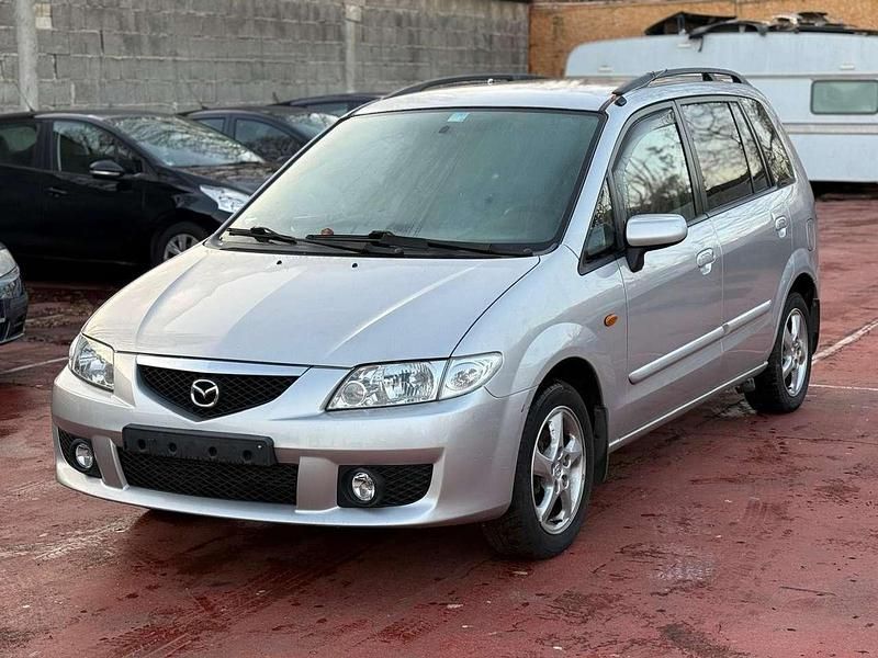 Gebraucht Mazda Premacy Active 101 PS (74 kW) 2002 Silber Van / Kleinbus