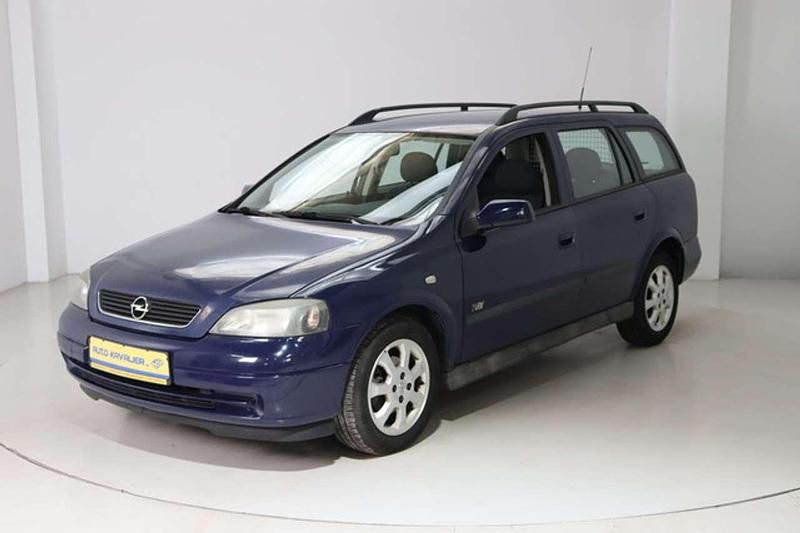 Blau Gebraucht 2003 Opel Astra Njoy Kombi | 990 € (Fairer Preis) - Bild 1/4