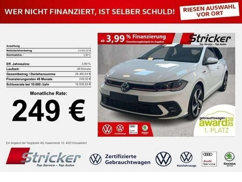 Weiß Gebraucht 2024 VW Polo GTI Kleinwagen | 24.949 € (Fairer Preis) - Bild 1/3
