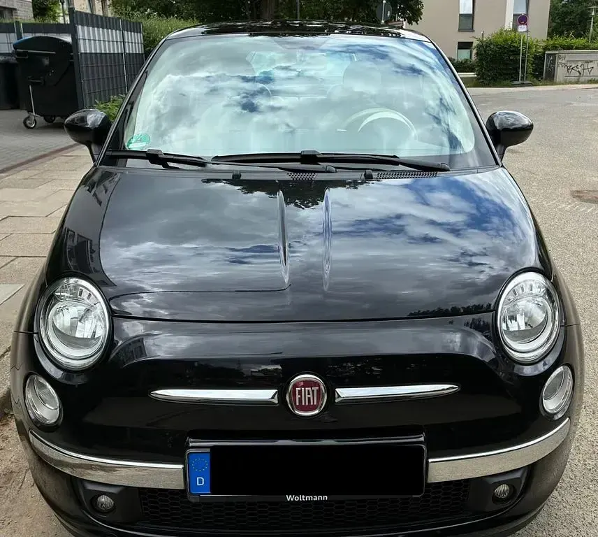 Gebraucht Fiat 500 Lounge 86 PS (63 kW) 2014 Schwarz Kleinwagen