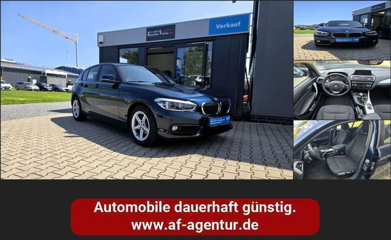 Midnight blue metallic Gebraucht 2016 BMW 120 Advantage Kleinwagen | 15.990 € (Fairer Preis) - Bild 1/4