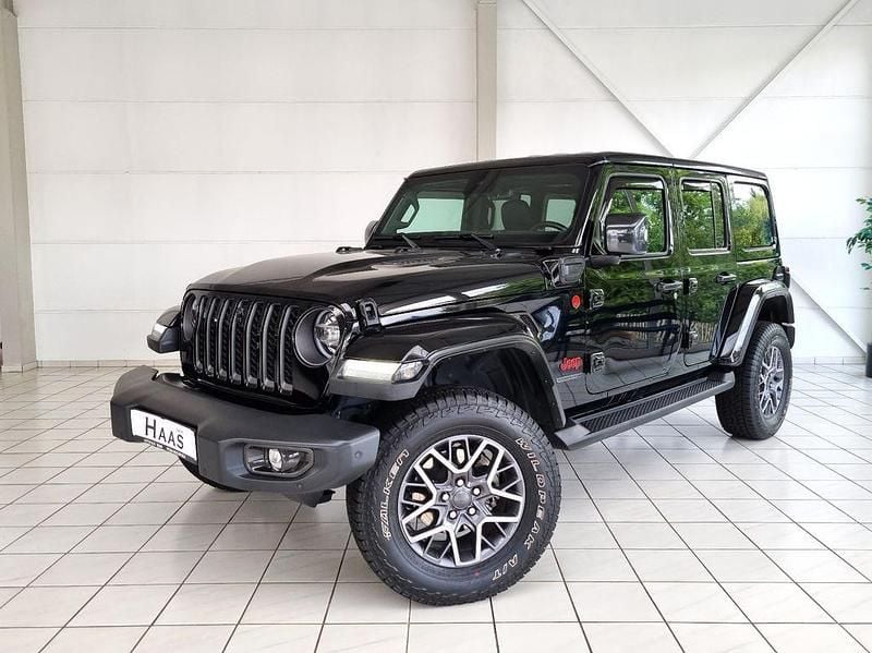 Black clear coat Gebraucht 2021 Jeep Wrangler Unlimited SUV | 49.950 € (Superpreis) - Bild 1/4