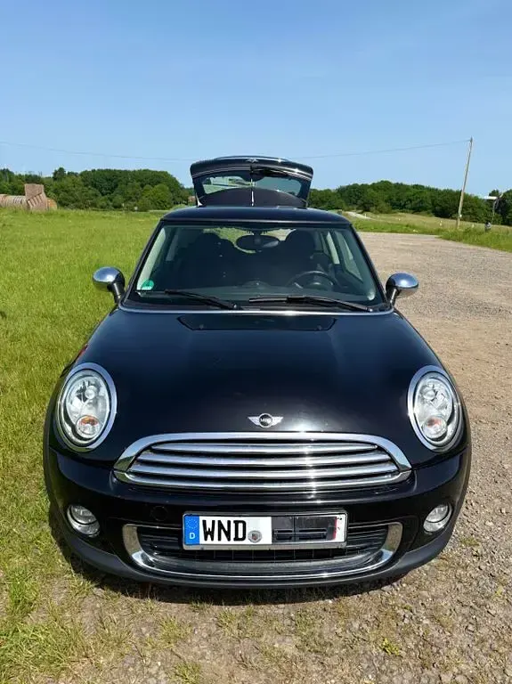 Gebraucht Mini ONE 98 PS (72 kW) 2012 Schwarz Kleinwagen