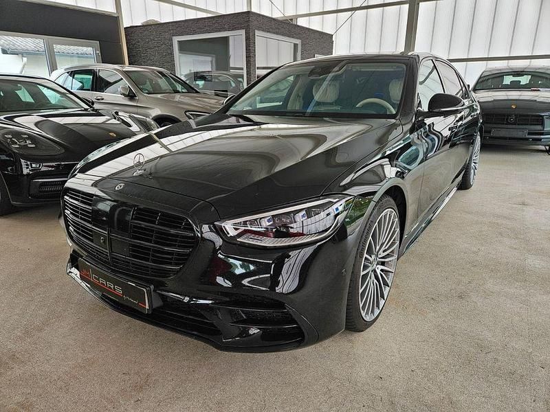 Obsidianschwarz metalliclack Gebraucht 2023 Mercedes S400 AMG Limousine | 103.900 € - Bild 1/4