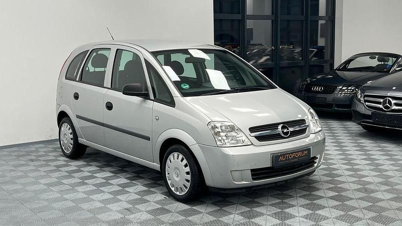 Silber Gebraucht 2003 Opel Meriva Basis Van / Kleinbus | 4.444 € - Bild 1/4