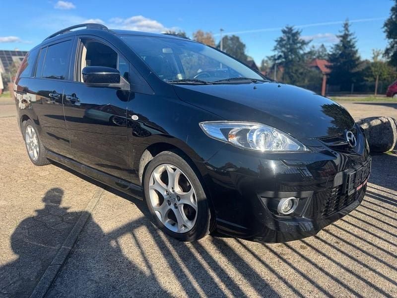 Gebraucht Mazda 5 Active Plus 143 PS (105 kW) 2010 Schwarz Van / Kleinbus