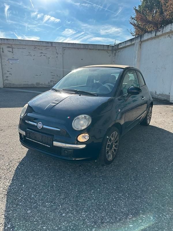 Schwarz Gebraucht 2012 Fiat 500C Cabrio | 1.999 € (Superpreis) - Bild 1/4
