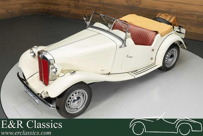 Gebraucht MG TD 54 PS (39 kW) 1953 Weiß Cabrio