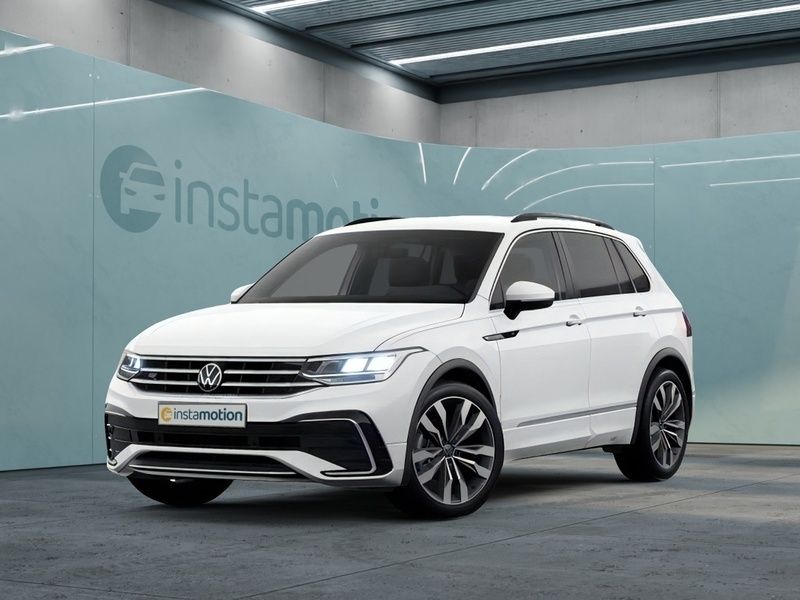 Weiß Gebraucht 2024 VW Tiguan R-line SUV | 40.220 € (Fairer Preis) - Bild 1/3
