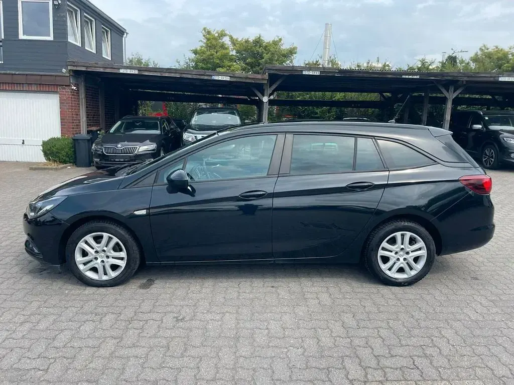 Gebraucht Opel Astra Business 110 PS (80 kW) 2018 Schwarz Kombi