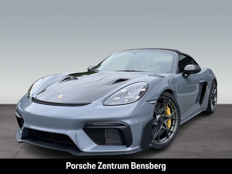Grau Neu 2025 Porsche 718 Spyder Cabrio | 195.721 € (Teuer) - Bild 1/4