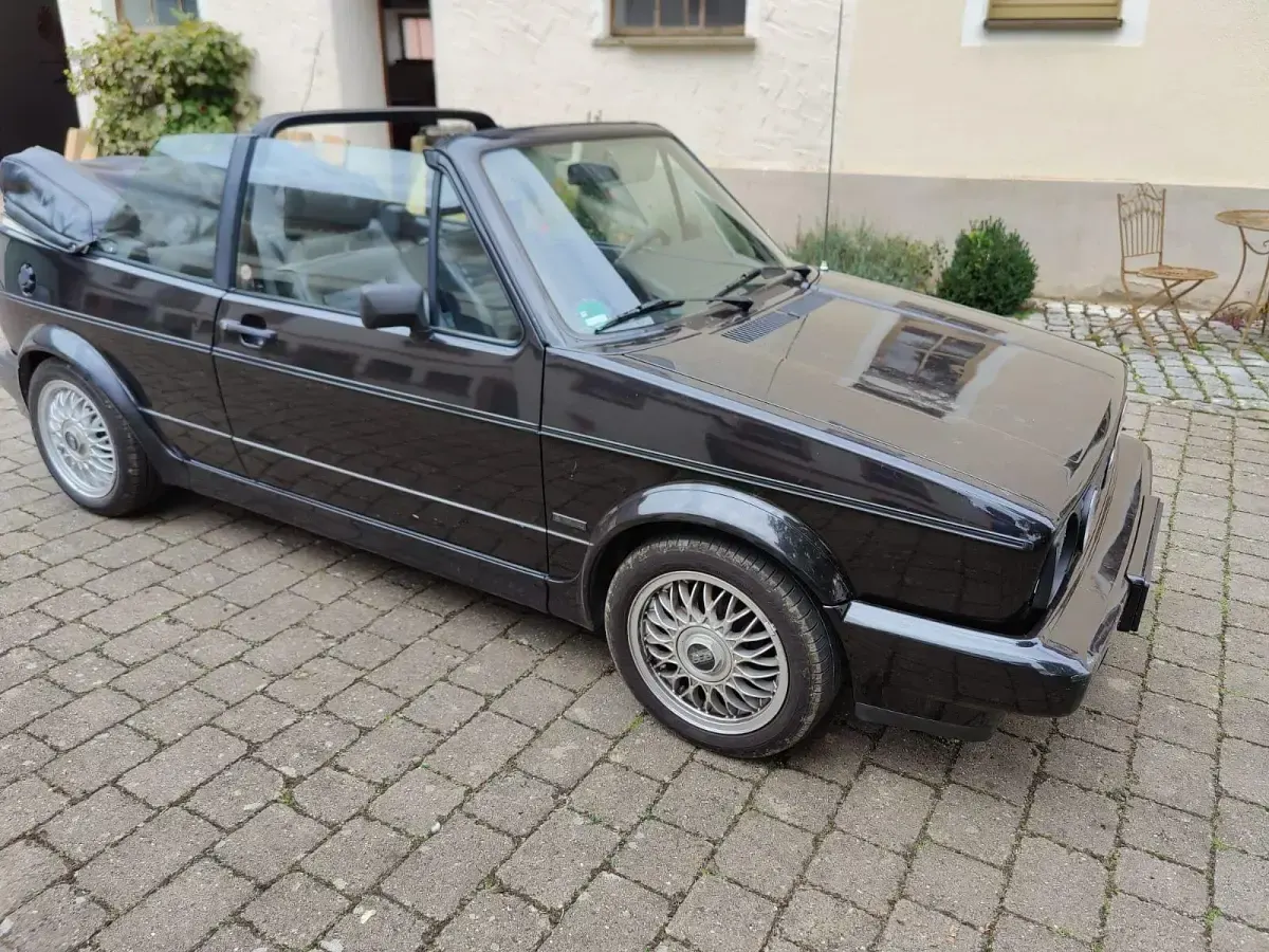 Gebraucht VW Golf Cabriolet 98 PS (72 kW) 1990 Schwarz Cabrio