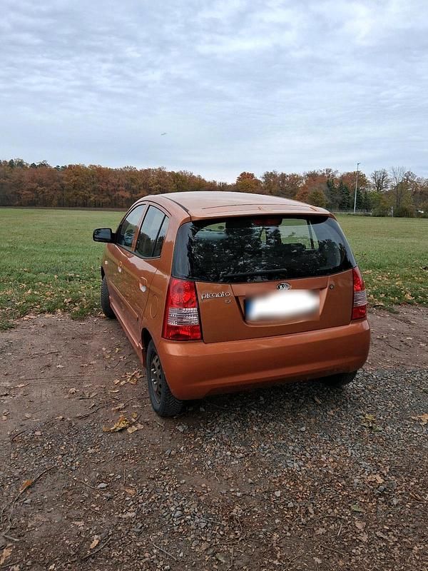 Gebraucht Kia Picanto 2006 Orange Kleinwagen