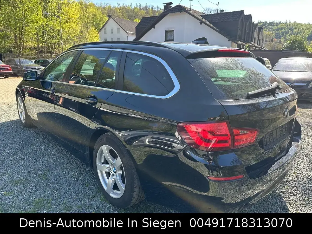 Gebraucht BMW 520 Sport Line 184 PS (135 kW) 2012 Schwarz Kombi